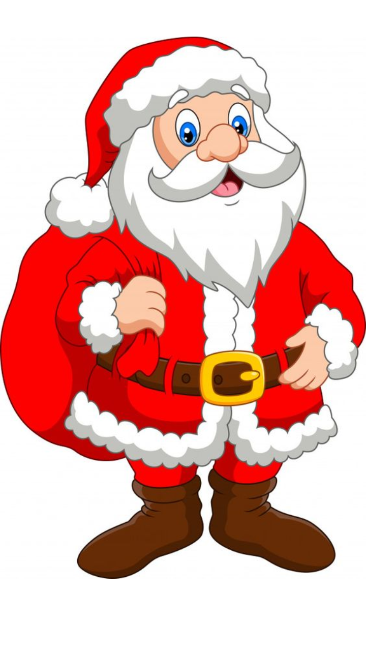 santa claus pics for drawing