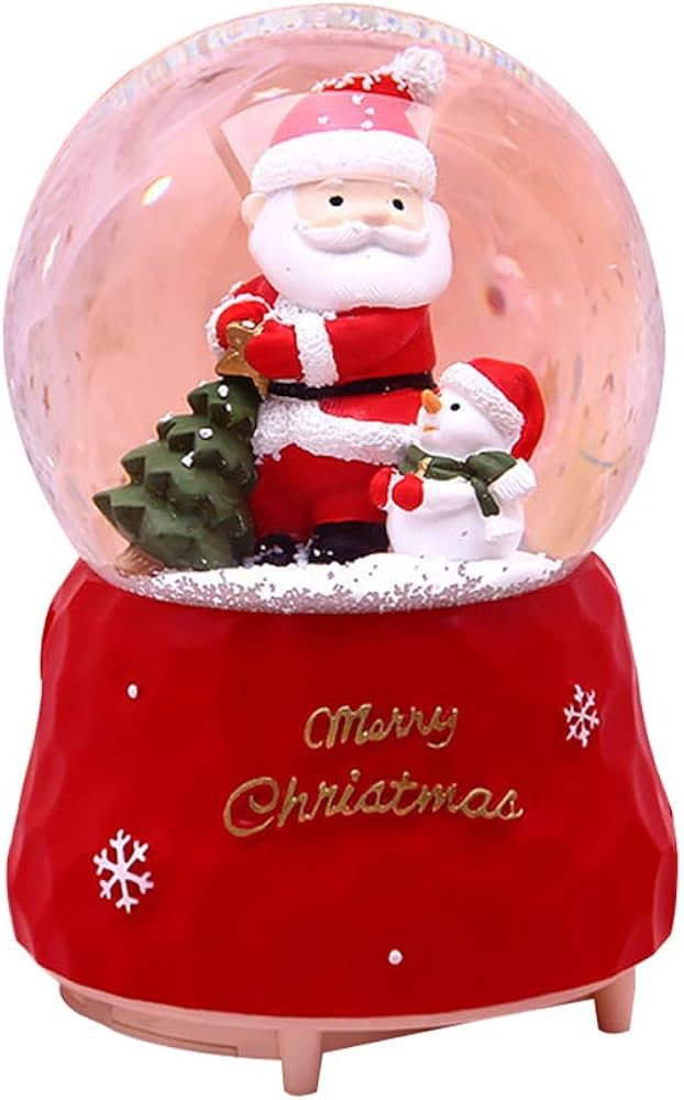 santa claus crystal ball