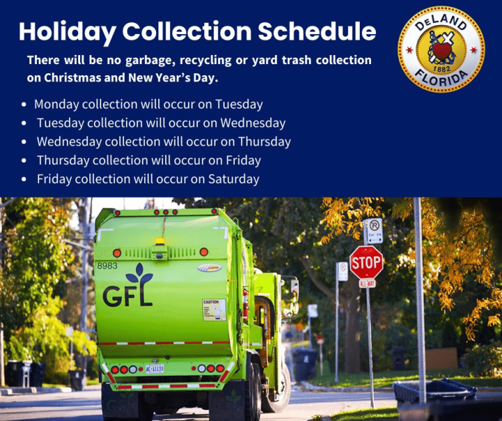 volusia county garbage pickup schedule 2023