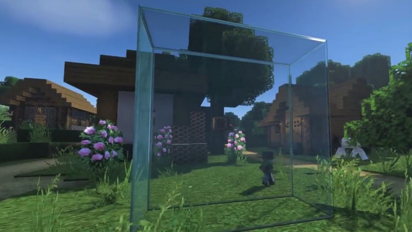 minecraft reflective glass shader