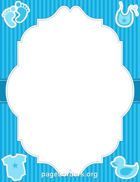 baby boy christening frame png