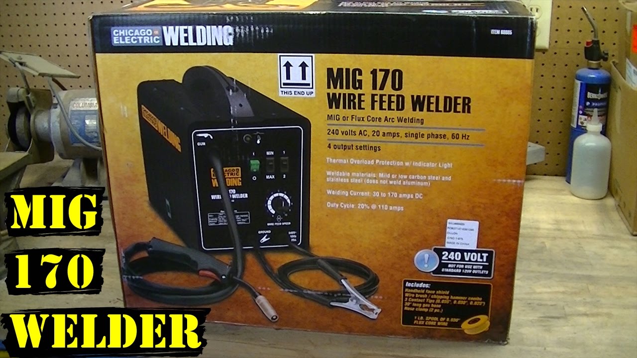 mig 170 wire feed welder