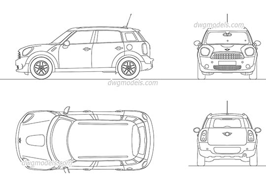 mini cooper dwg