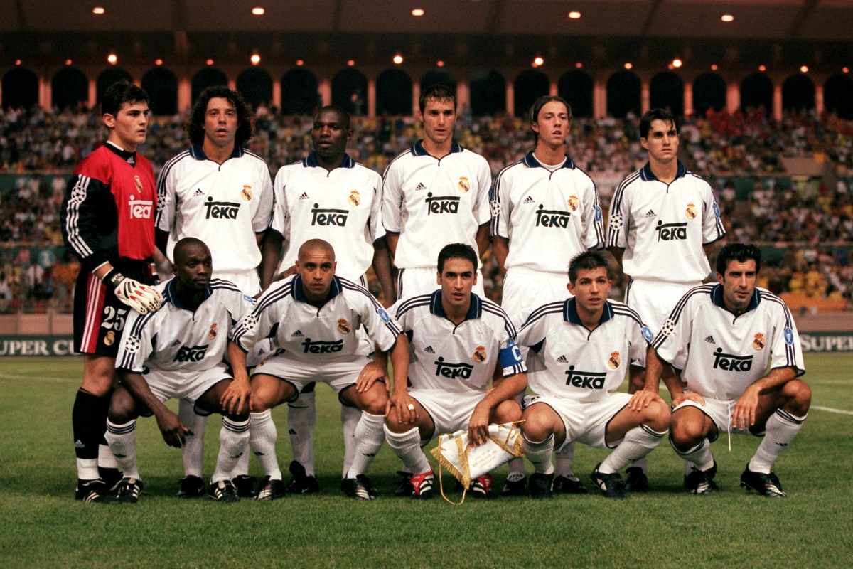 real madrid team 2000