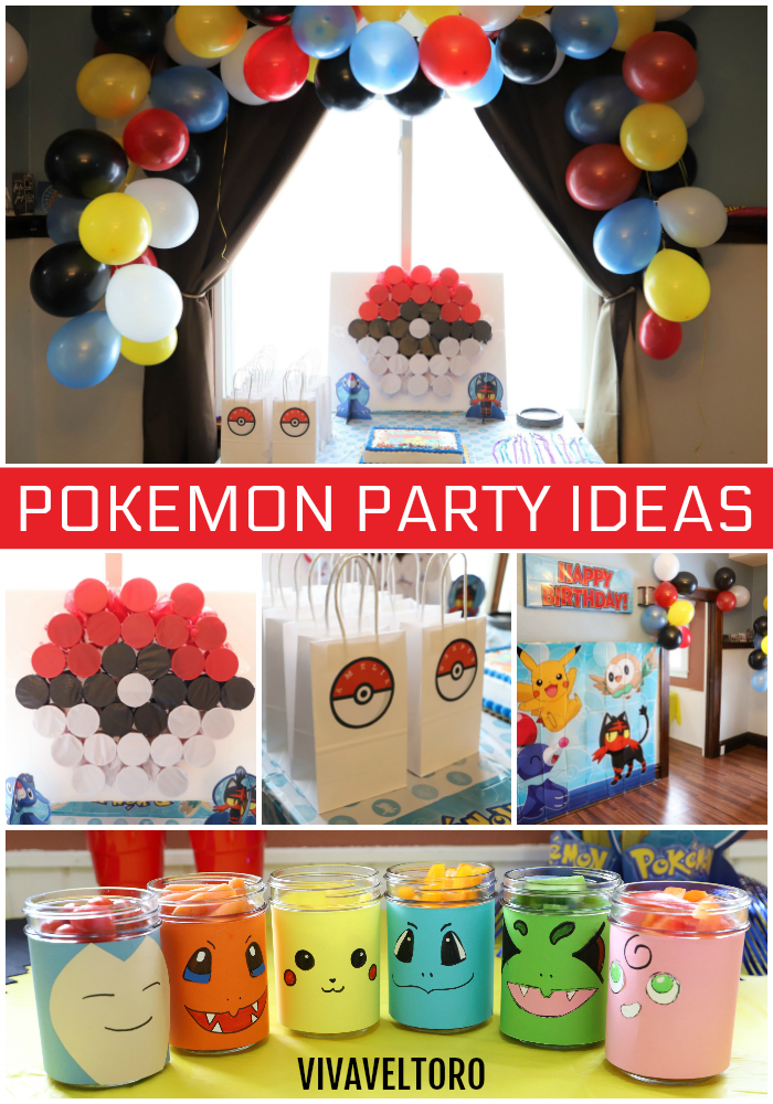 pokemon birthday party supplies