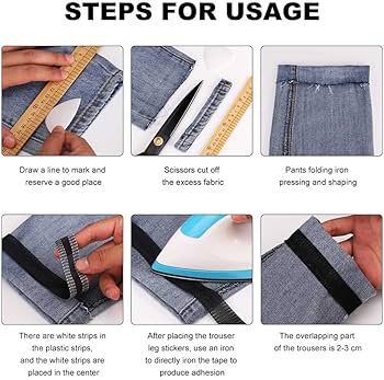 tape to hem pants