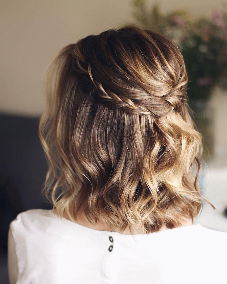 short hairstyles for a wedding guest