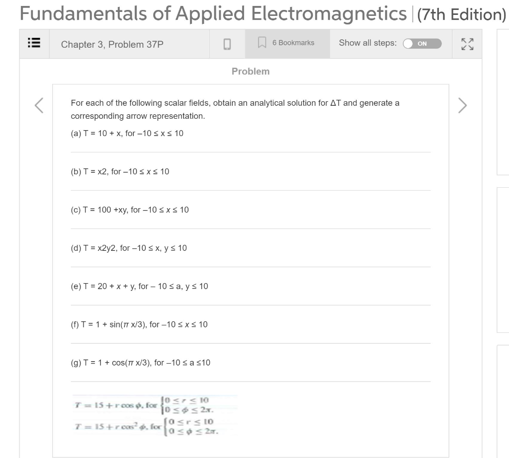 fundamentals of applied electromagnetics problem solutions