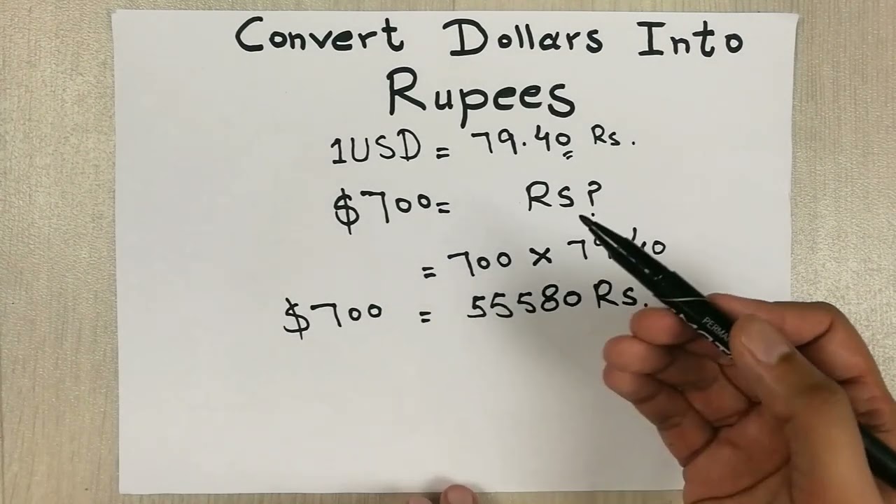 convert dollar indian rupees