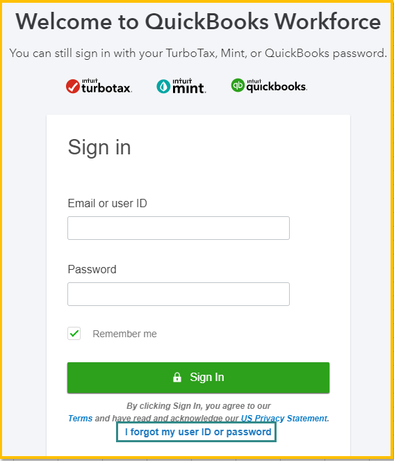 quickbooks online login sign in to access your quickbooks account