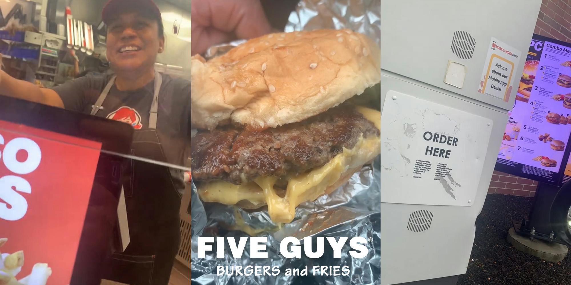 wendys vs five guys