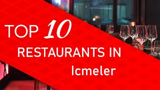 best restaurants in icmeler