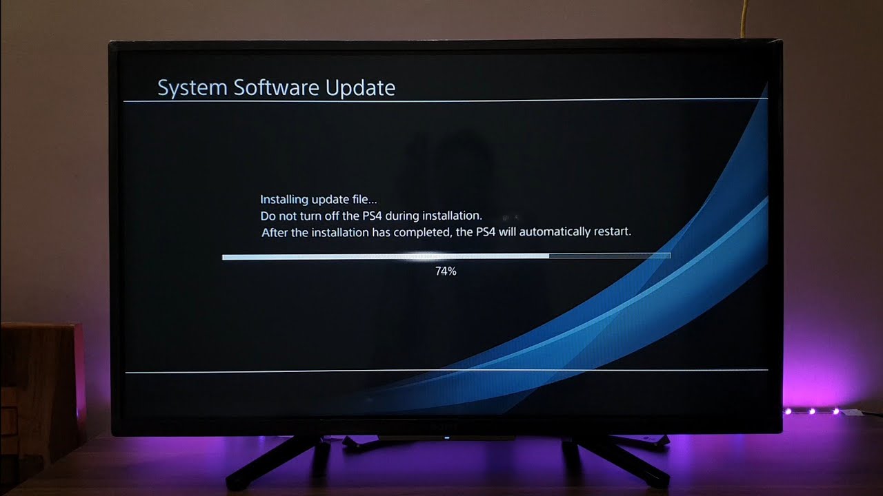 ps4 console update