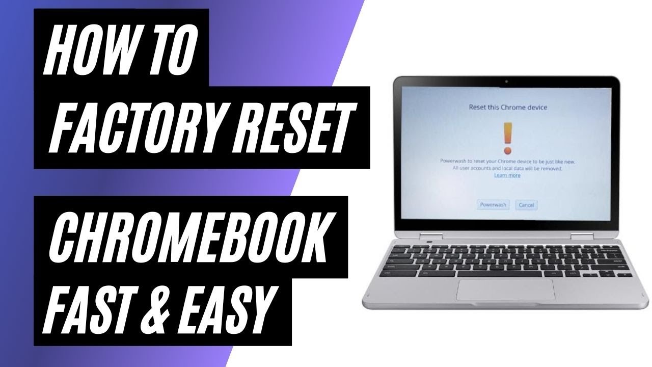 how to factory reset a acer chromebook