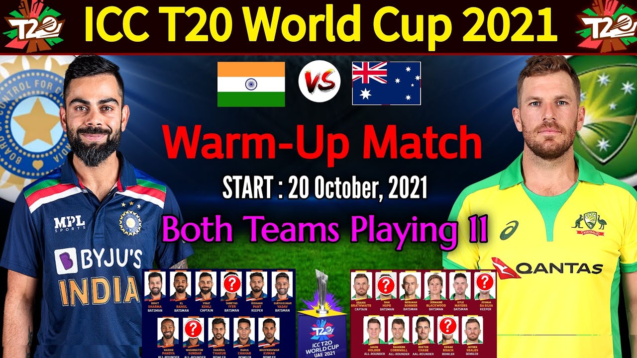 india warm up match 2021 date