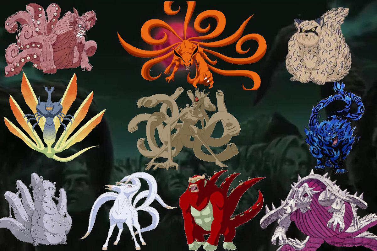 tailed beasts in naruto