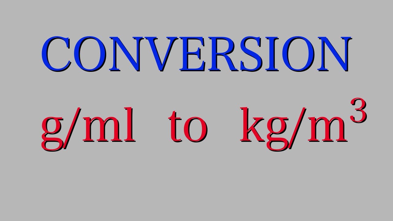 ml to kilograms converter