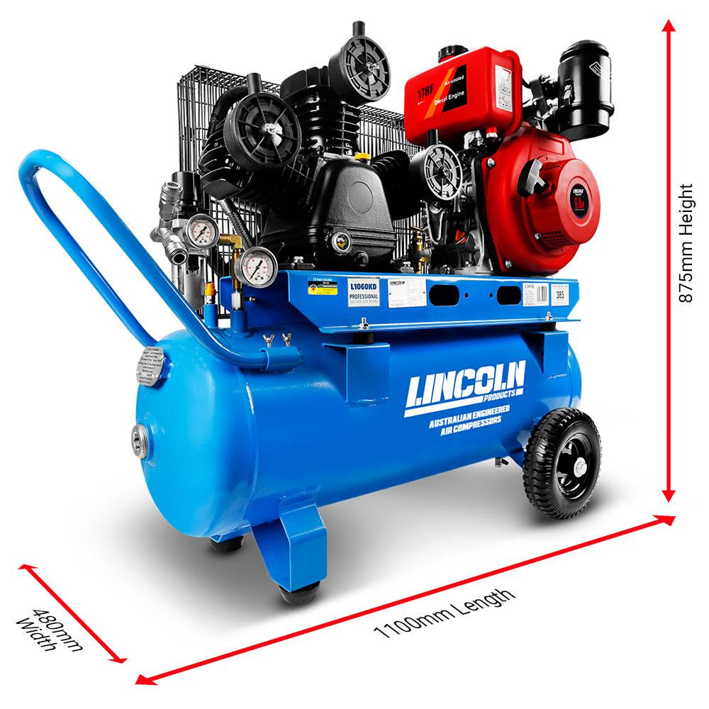 lincoln air compressor review