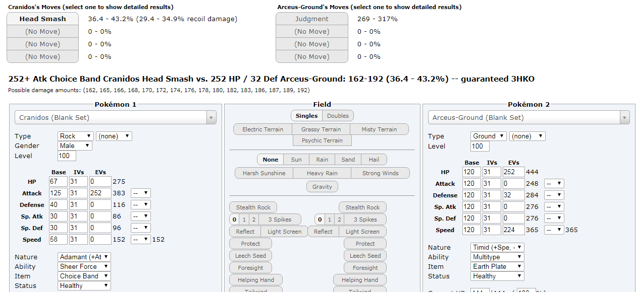 pokemon showdown calculator