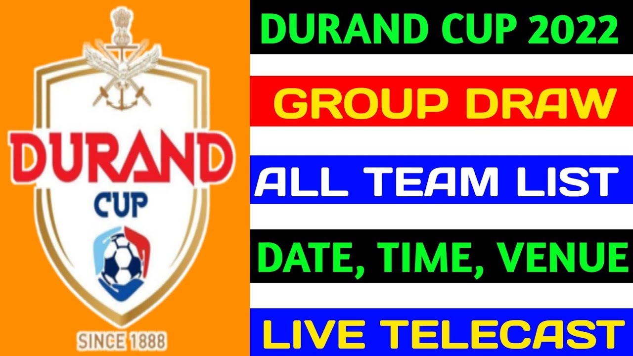 durand cup 2022 telecast