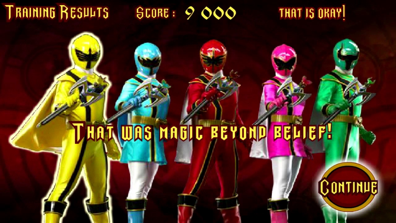 power rangers mystic force games