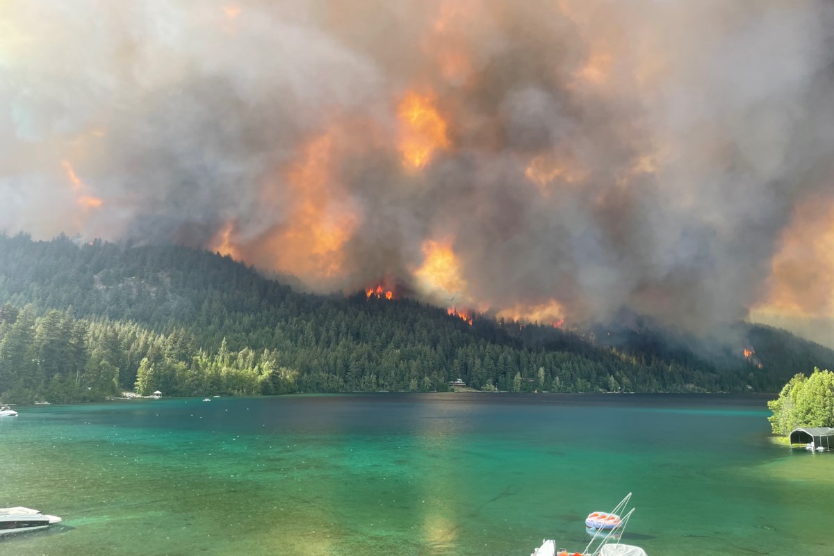 gun lake fire update today