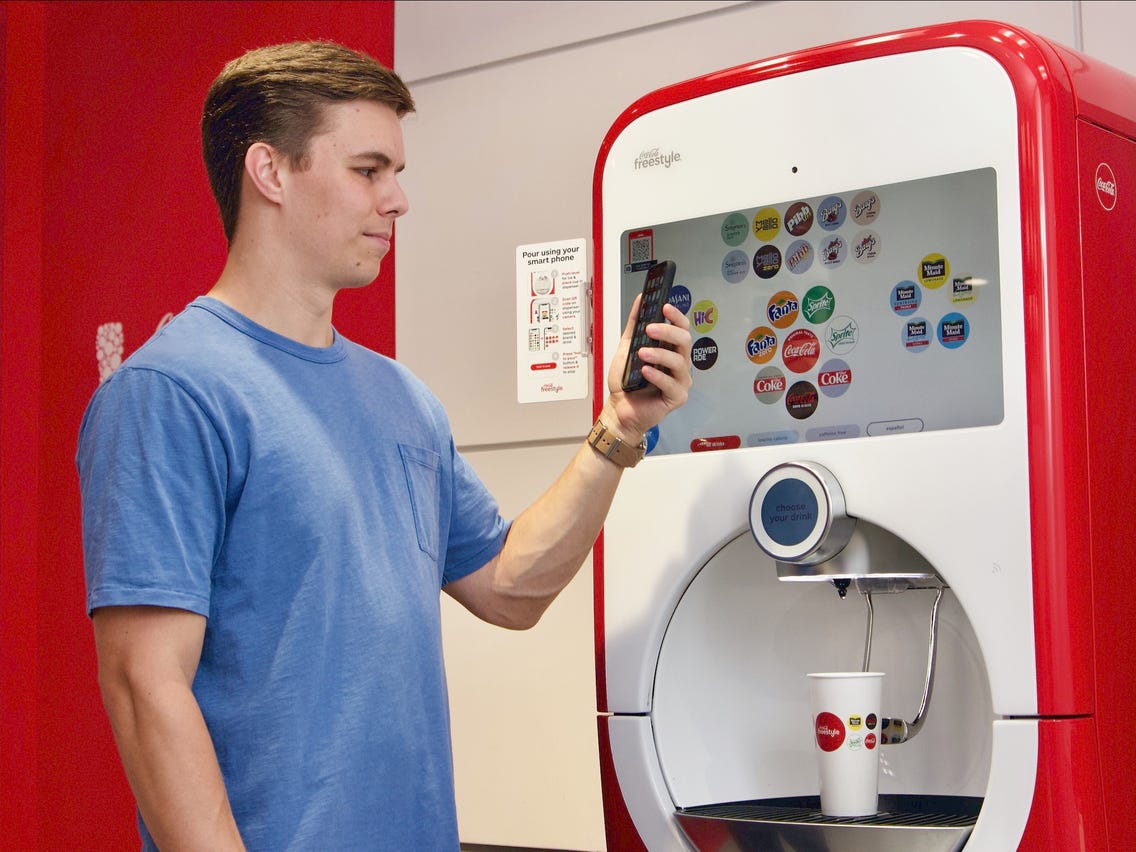 cola freestyle machine