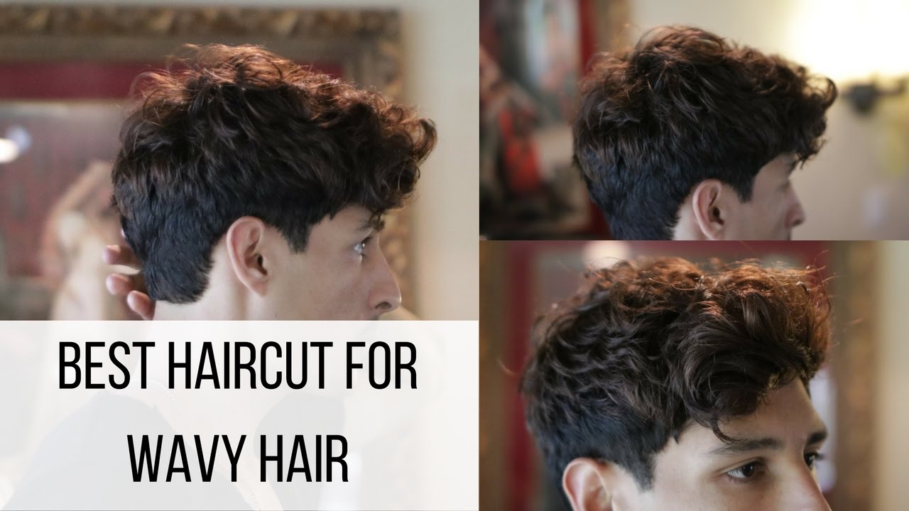 wavy mens hair