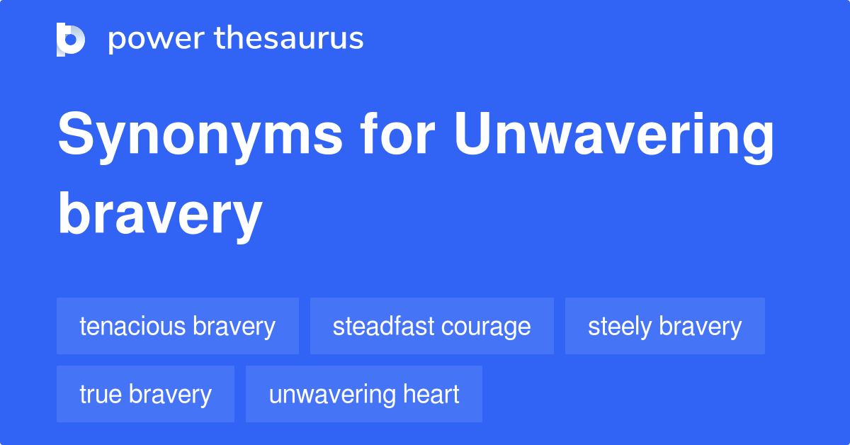 unwavering synonym