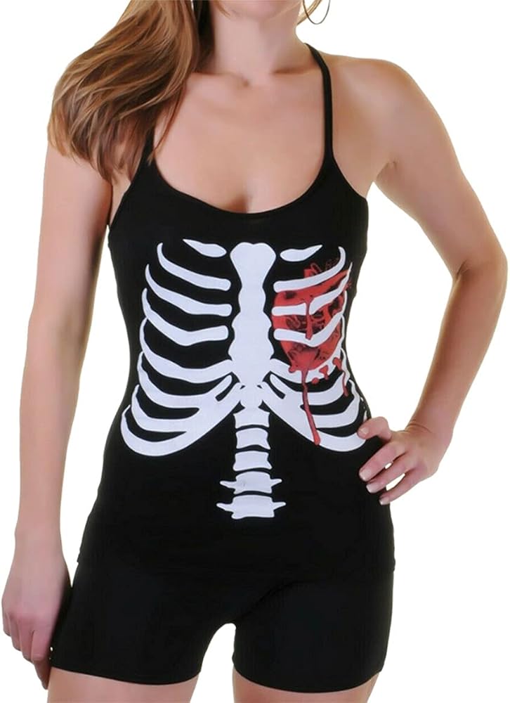 ladies skeleton top