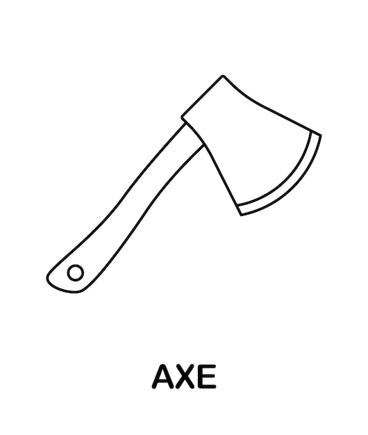 axe images for drawing