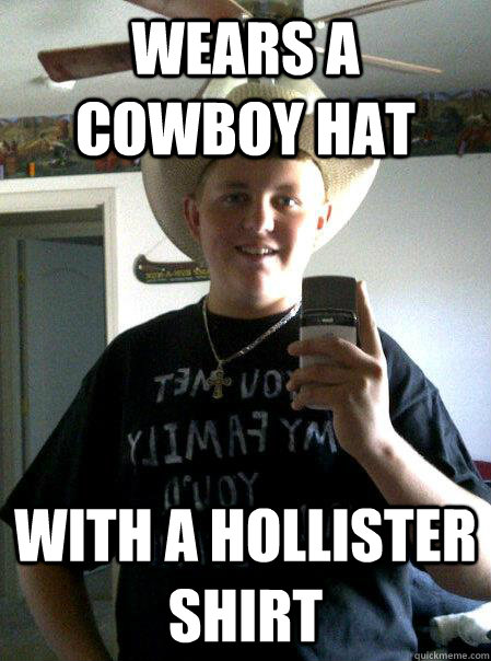 wannabe cowboy meme