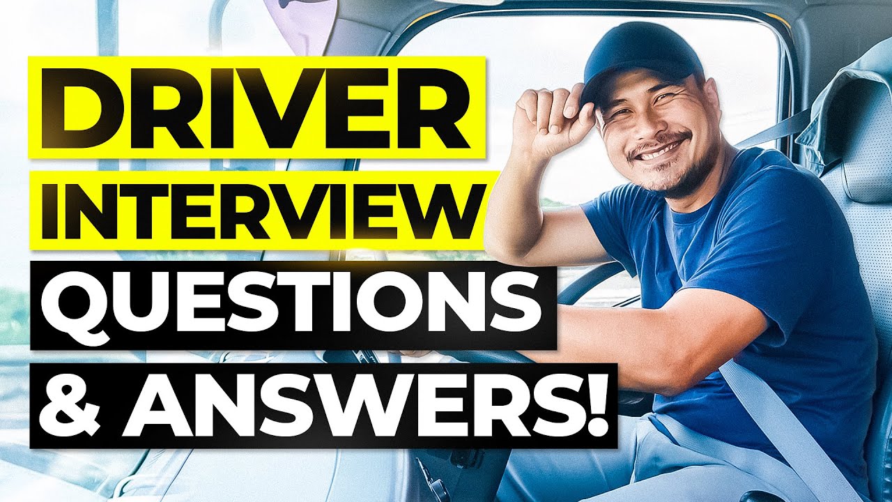 delivery driver interview questions