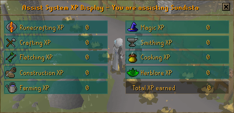 runescape assist system