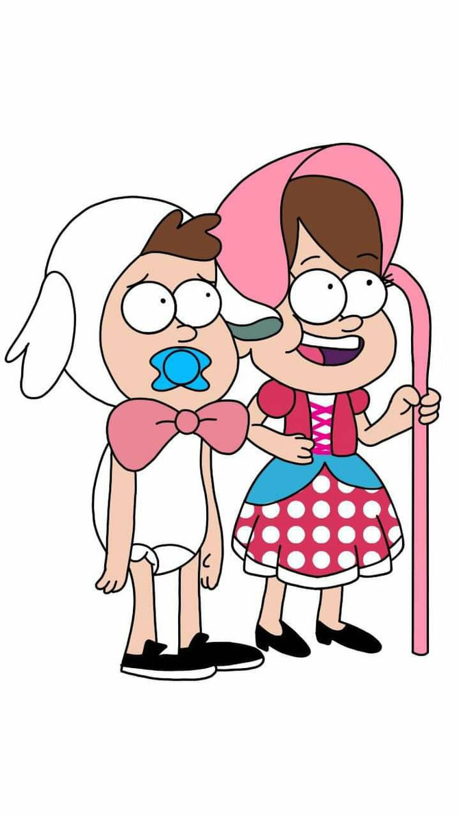 dipper y mabel halloween