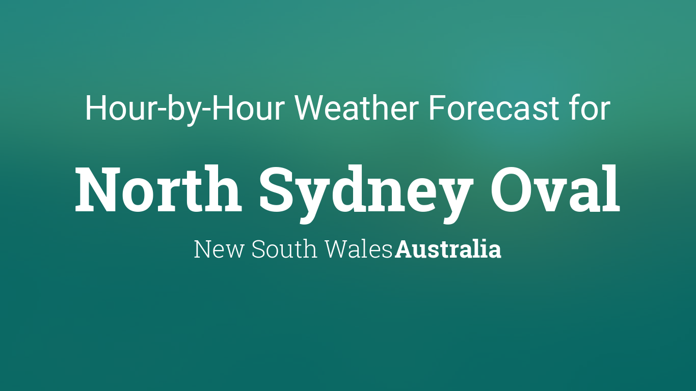 sydney ns weather hourly