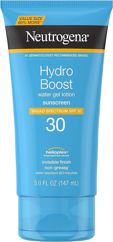 neutrogena hydro boost sunscreen review