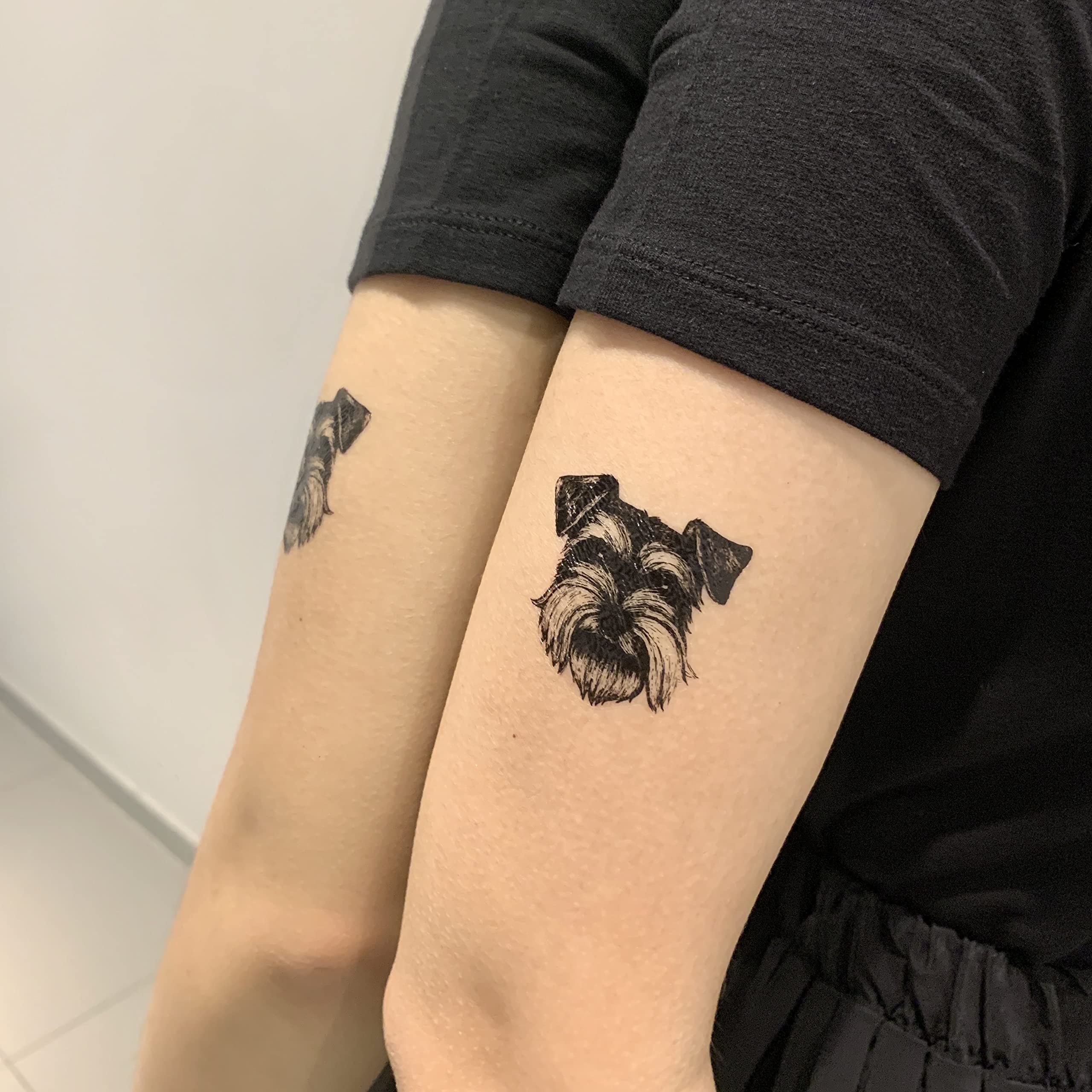 miniature schnauzer tattoo