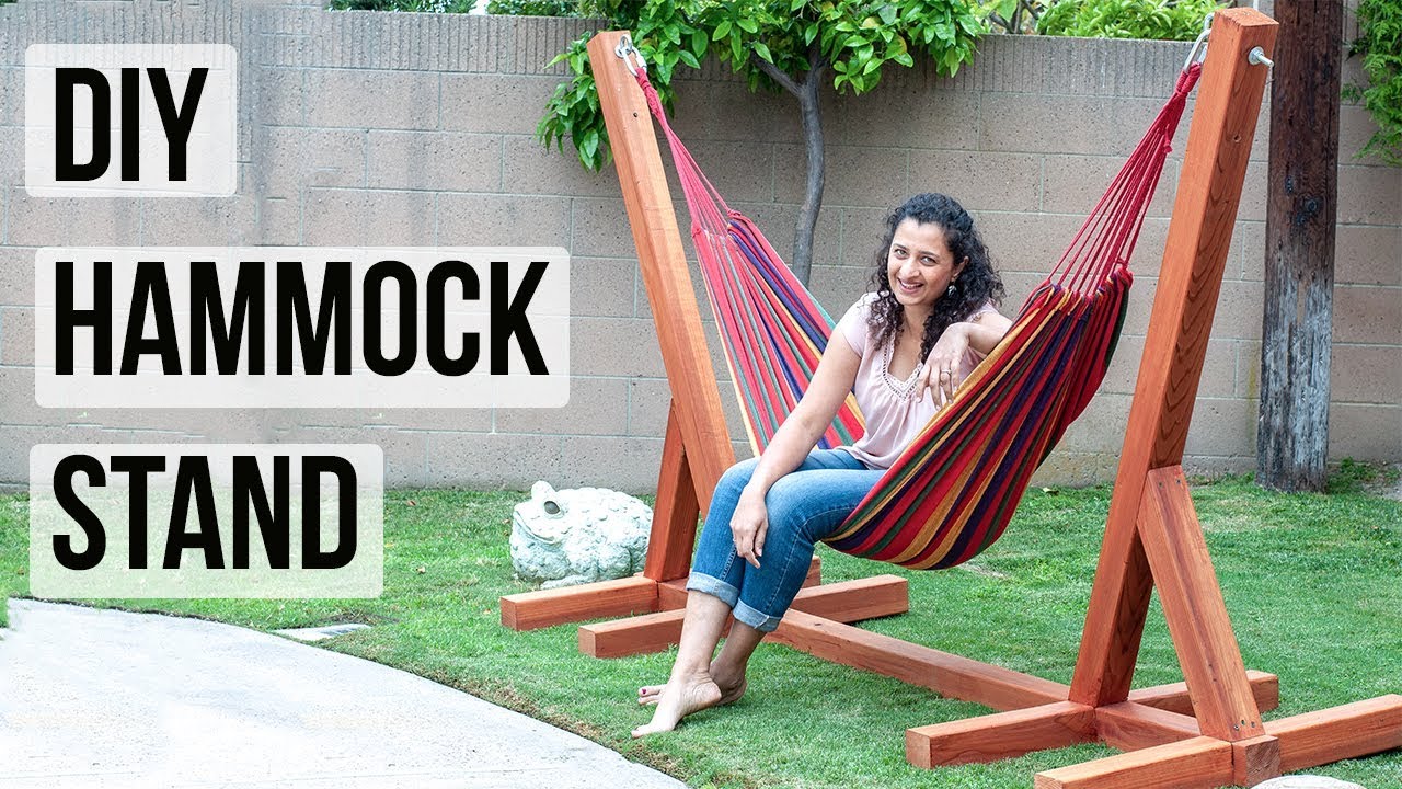 do it yourself hammock stand