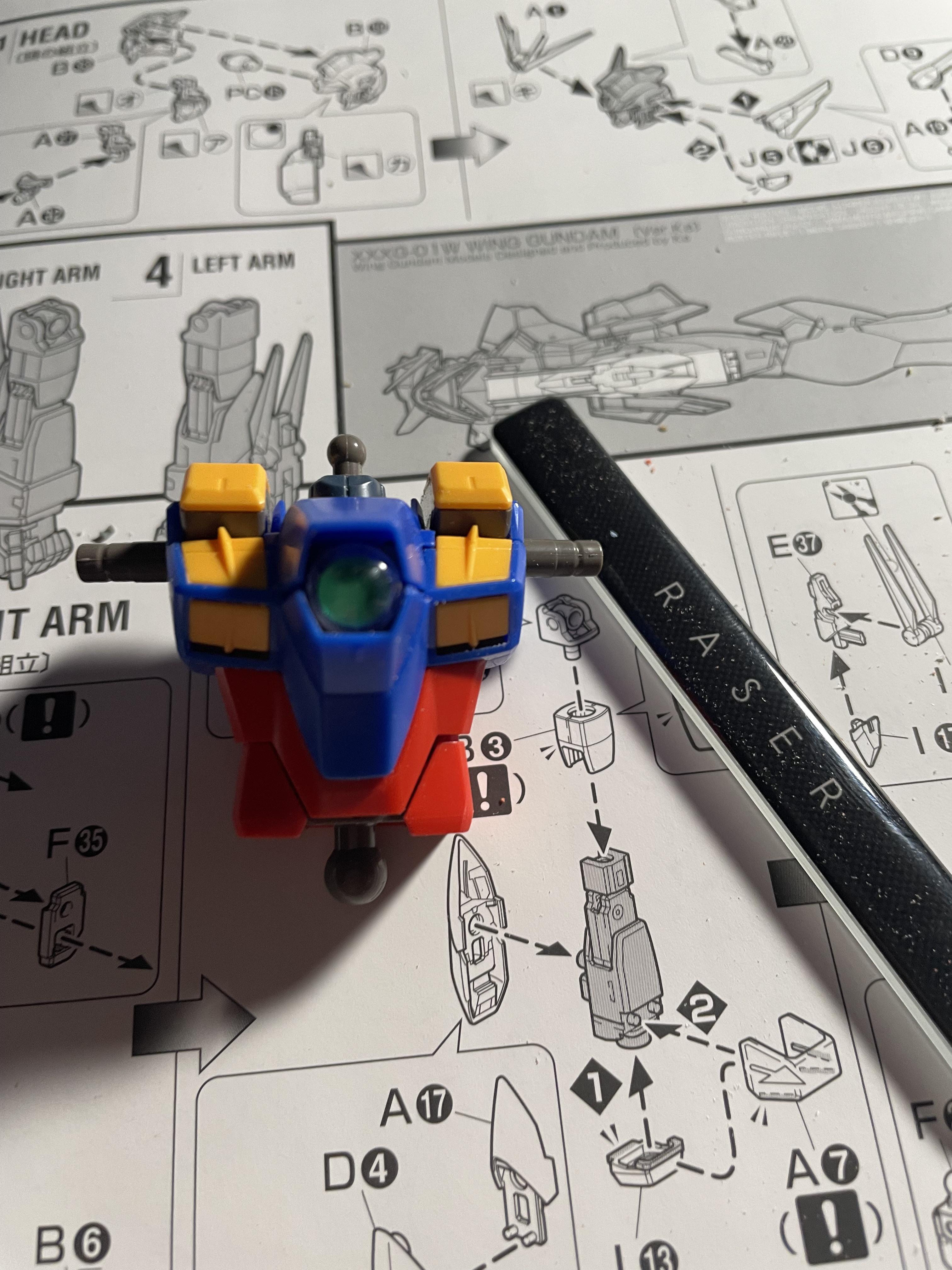 glass files for gunpla