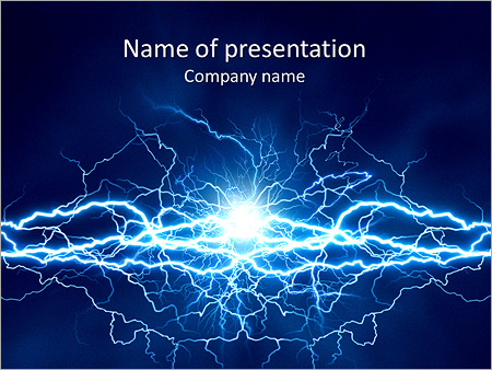 powerpoint theme electricity