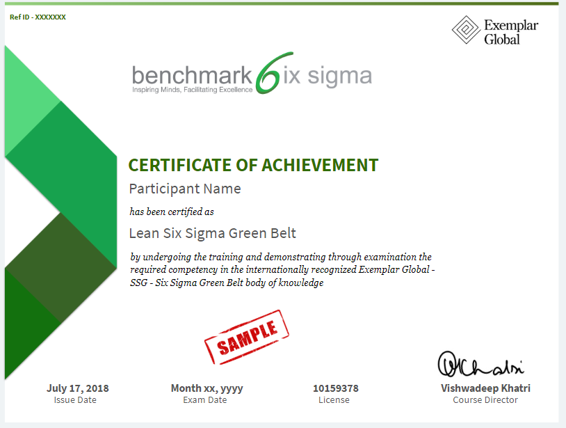 benchmark six sigma