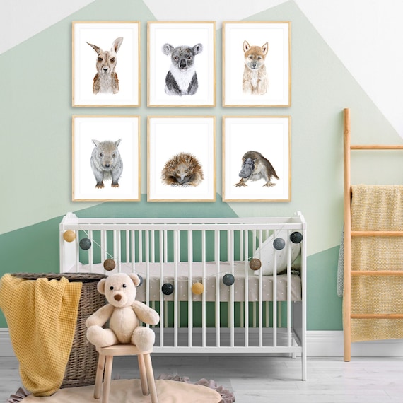 animal nursery decorations