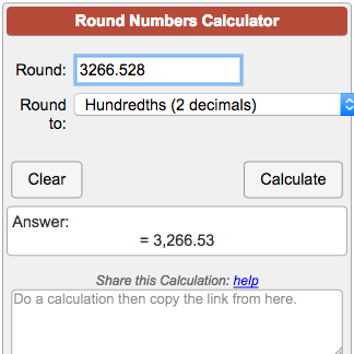 round nearest integer calculator