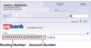 us bank southern ca routing number