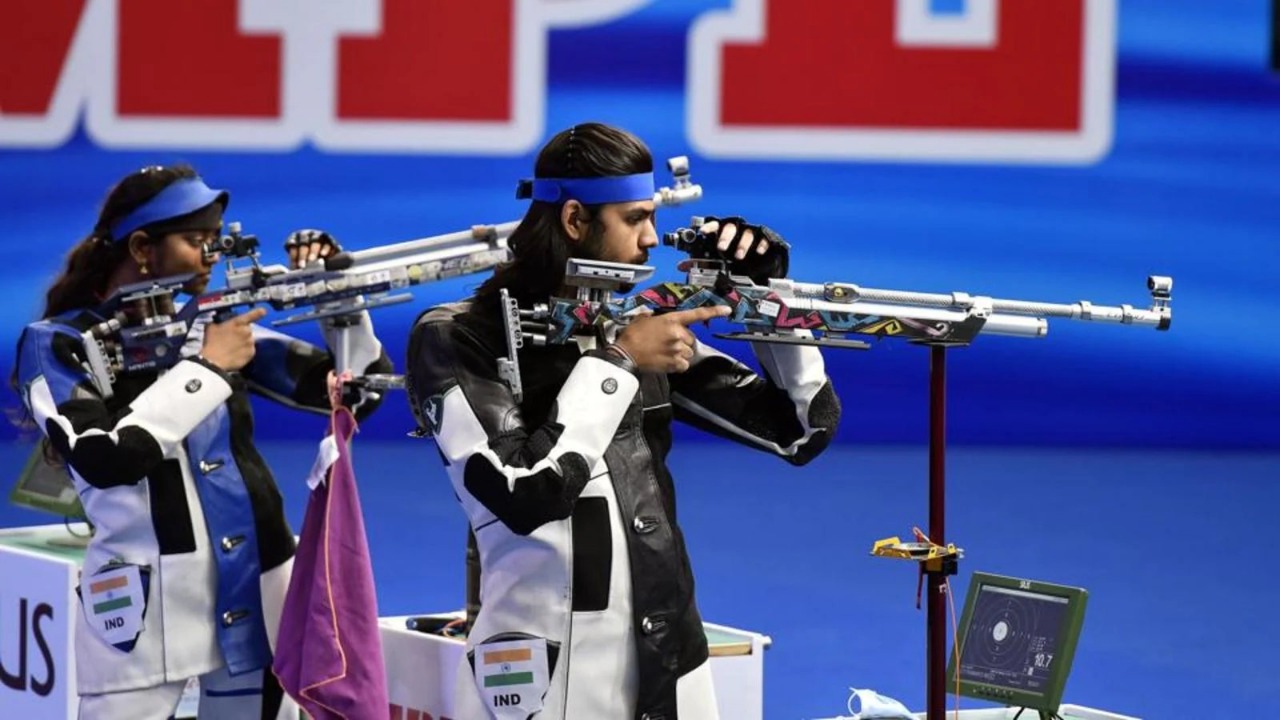 indian shooter olympics