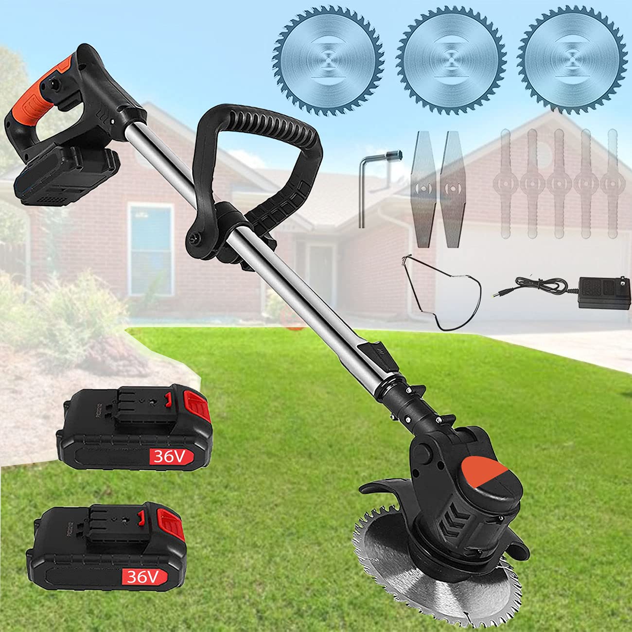 battery powered edger