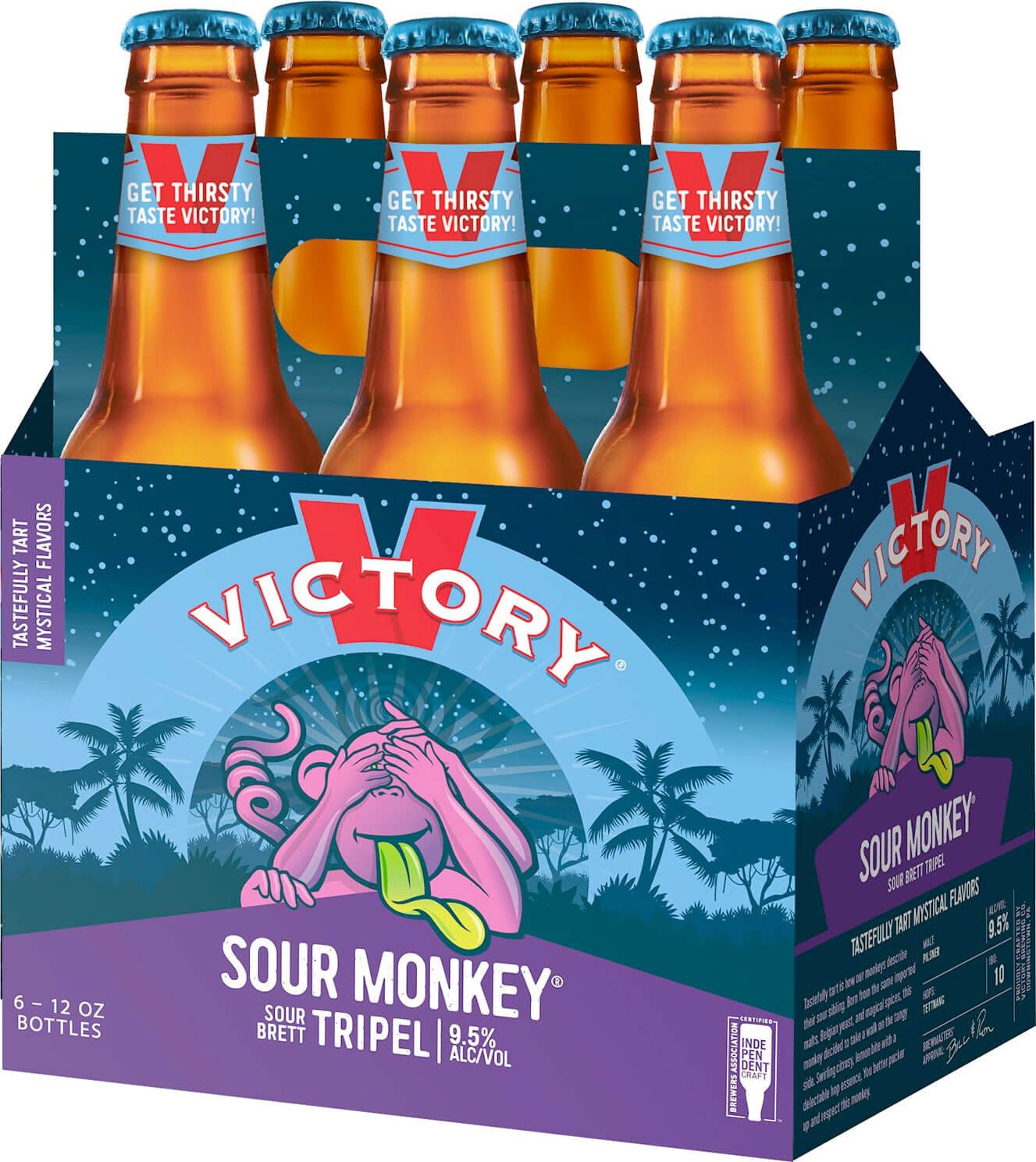 victory sour monkey calories