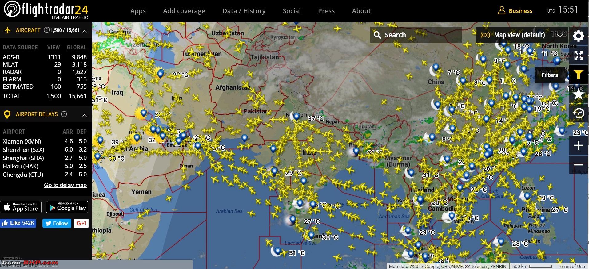 live flight tracking