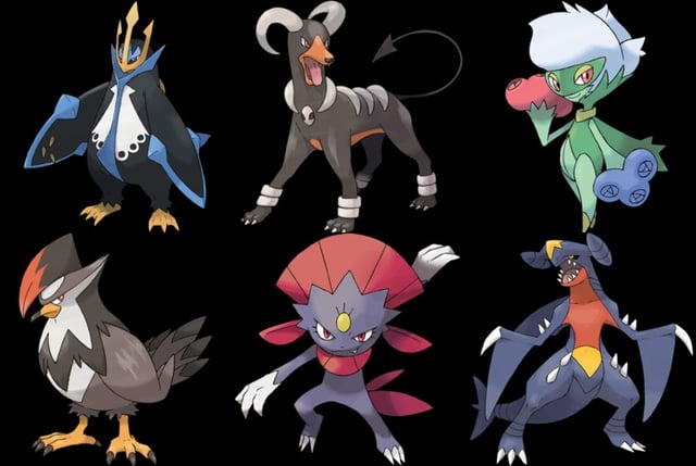 best sinnoh pokemon team